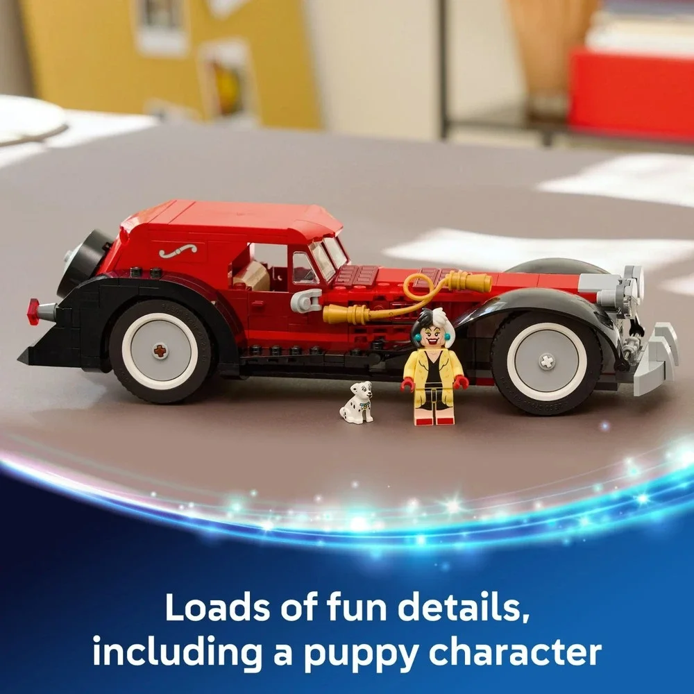 LEGO DISNEY/CRUELLA DE VIL'S CAR/43277/378 PCS/NEW/MINT BOX/MSLDC070326